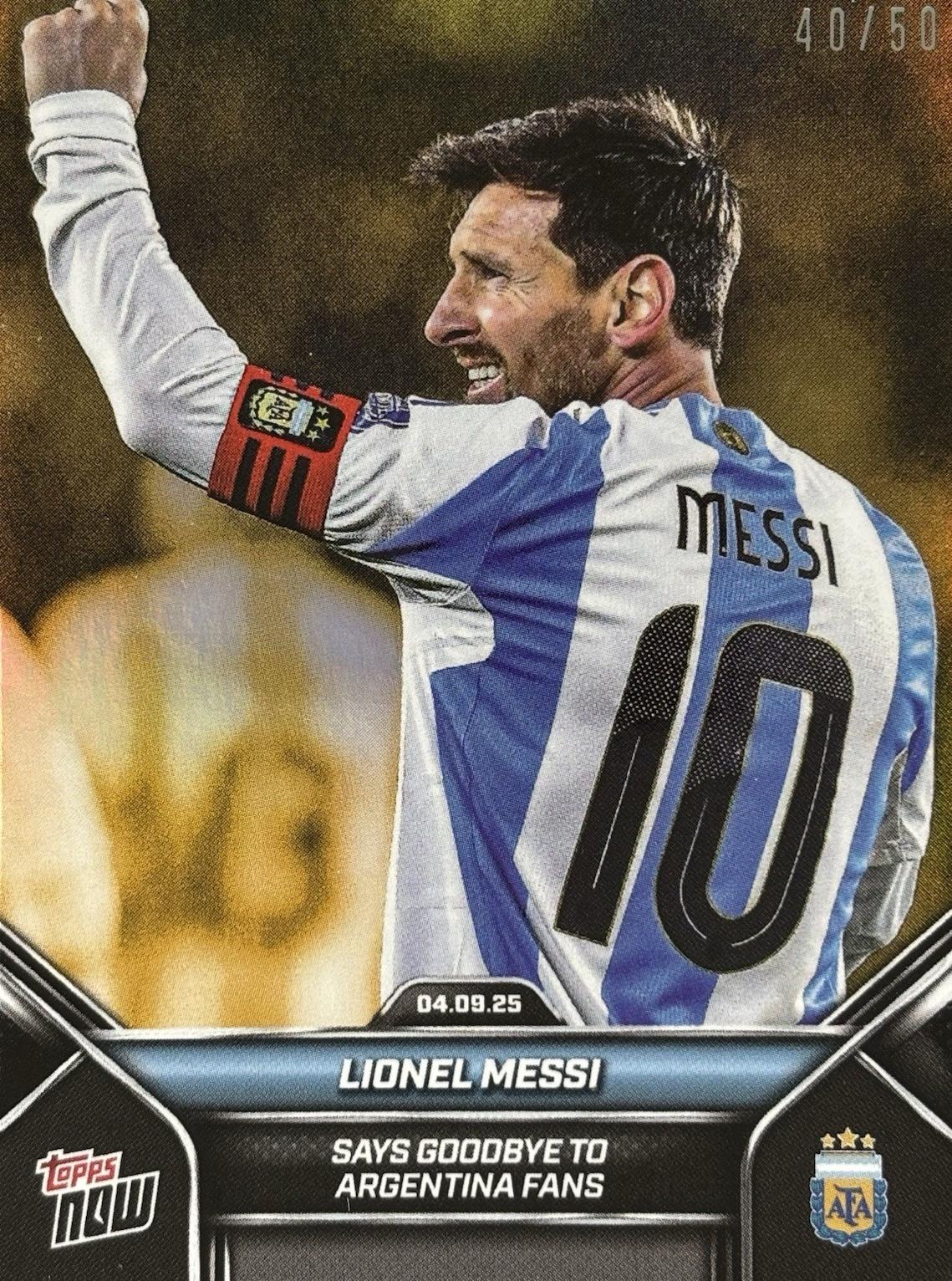 Lionel Messi [Gold] #2