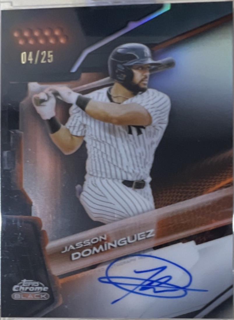 Jasson Dominguez [Orange Refractor] #CBA-JD