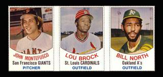 Bill North, John Montefusco, Lou Brock