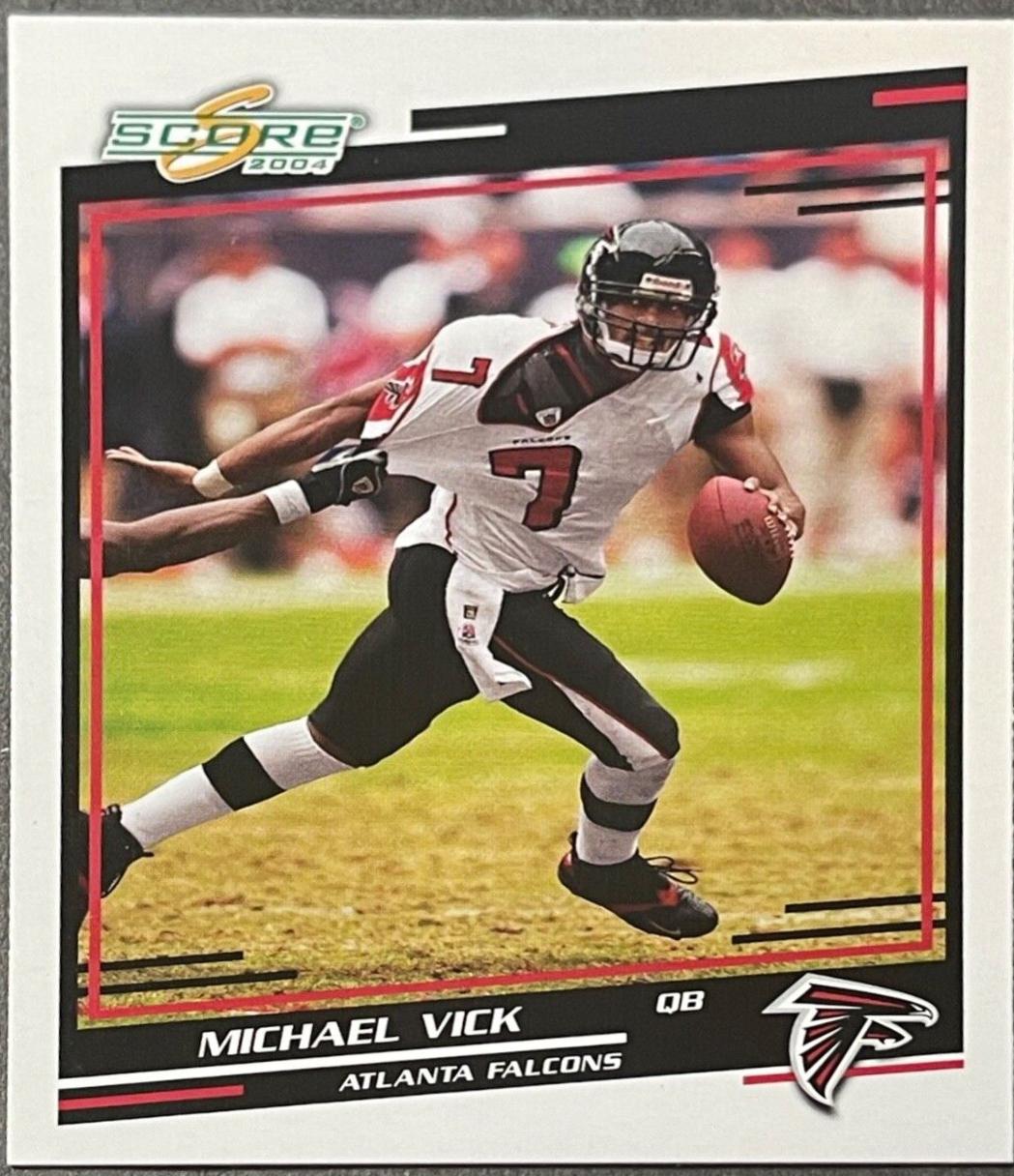 Michael Vick #10 Football Cards 2004 Panini Score