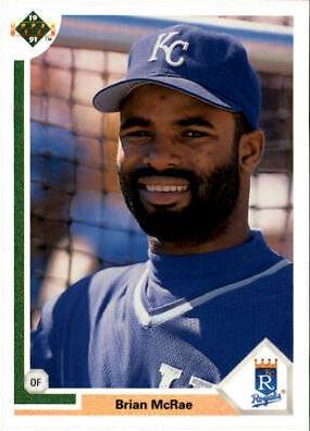 Brian McRae #543 Baseball Cards 1991 Upper Deck
