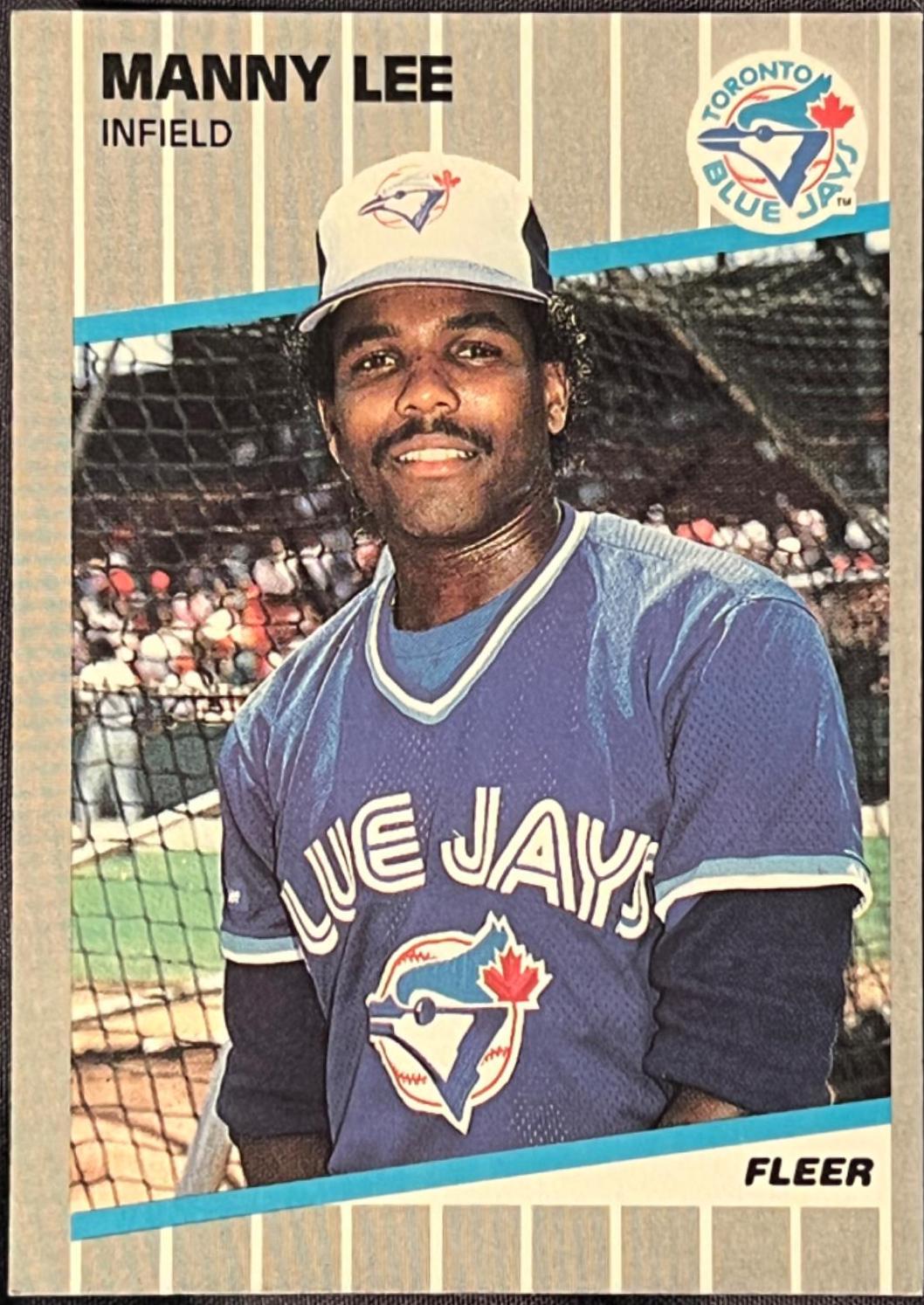 Manny Lee #238 Baseball Cards 1989 Fleer