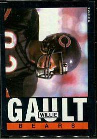 Willie Gault #29 Football Cards 1985 Topps