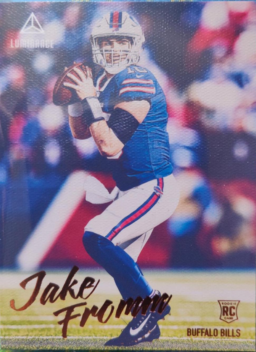 Jake Fromm #209 Football Cards 2020 Panini Chronicles Luminance