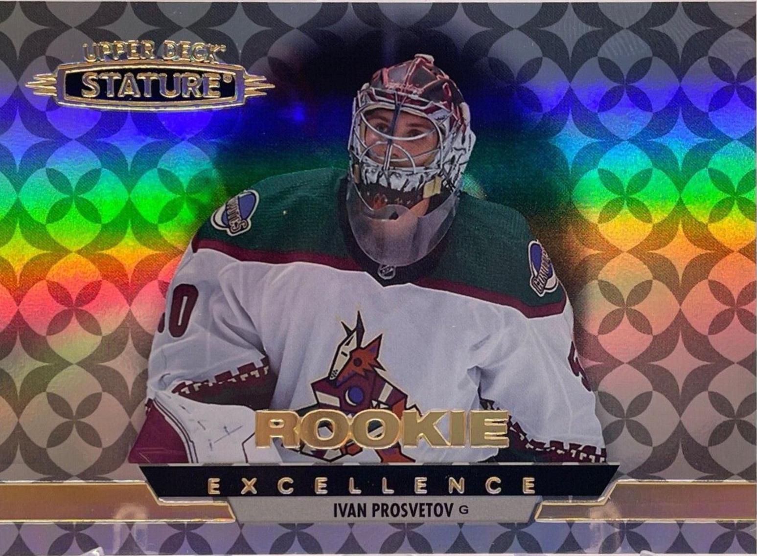 Ivan Prosvetov #RE-13 Hockey Cards 2021 Upper Deck Stature Rookie Excellence