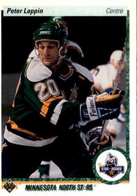 Peter Lappin #235 Hockey Cards 1990 Upper Deck French