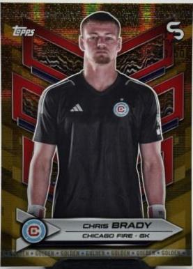 Chris Brady [Golden Gold] #116