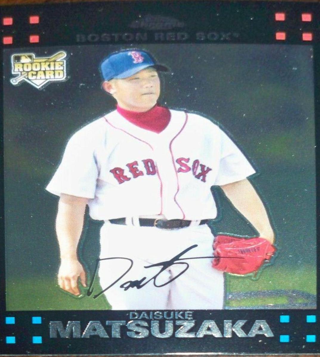 Daisuke Matsuzaka #330 2007 Topps Chrome Baseball
