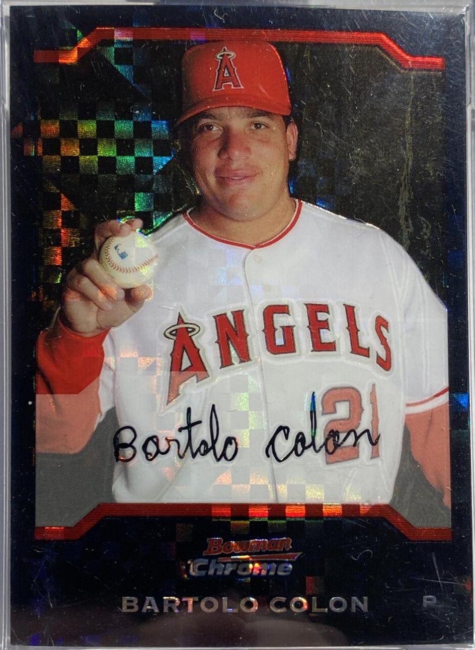 Bartolo Colon #22 Baseball Cards 2004 Bowman Chrome