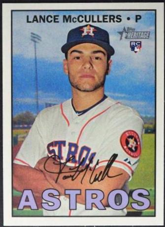 Lance McCullers #573 Baseball Cards 2016 Topps Heritage