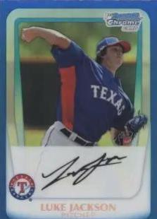 Luke Jackson #BCP124 2011 Bowman Chrome Baseball Prospects