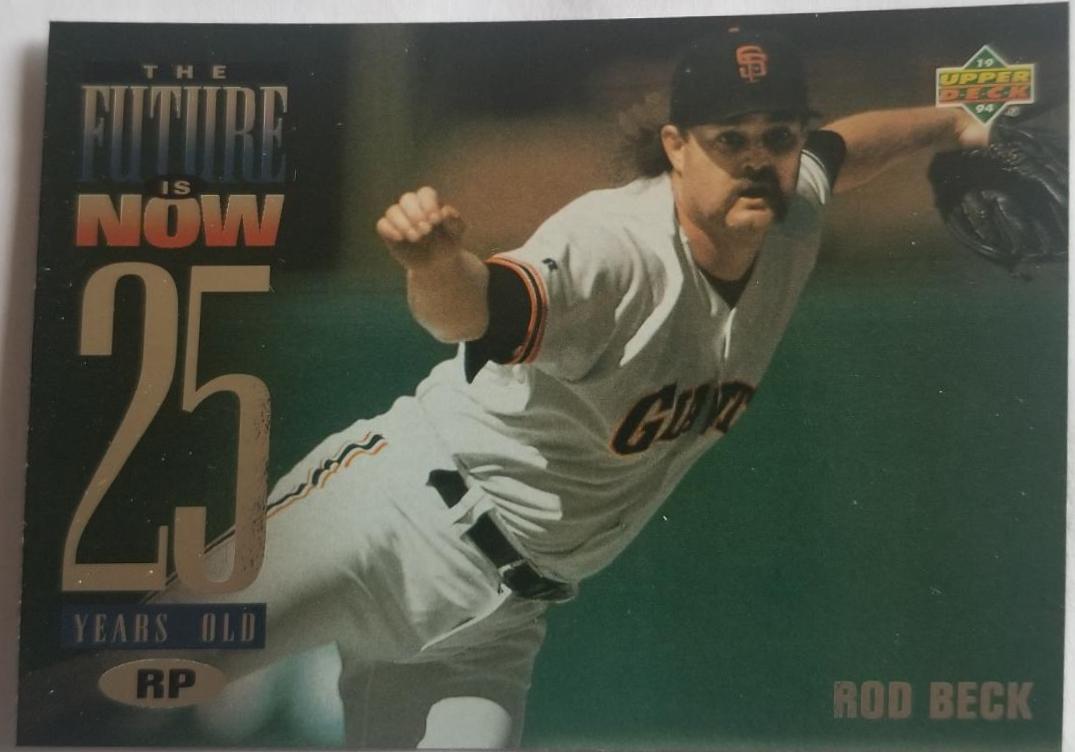 Rod Beck #46 Baseball Cards 1994 Upper Deck Diamond Collection