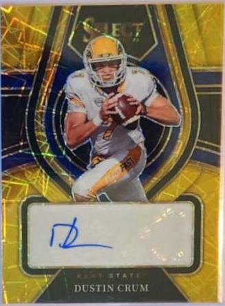 Dustin Crum [Gold Lazer] #RS-DCR