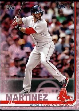 J.D. Martinez #77 2019 Topps Mini Baseball
