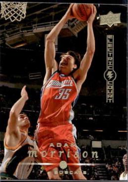 Adam Morrison #14 Basketball Cards 2008 Upper Deck
