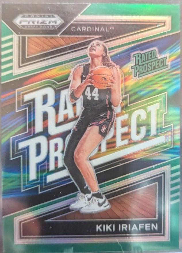 Kiki Iriafen #10 2024 Panini Prizm Draft Picks Rated Prospect Basketball