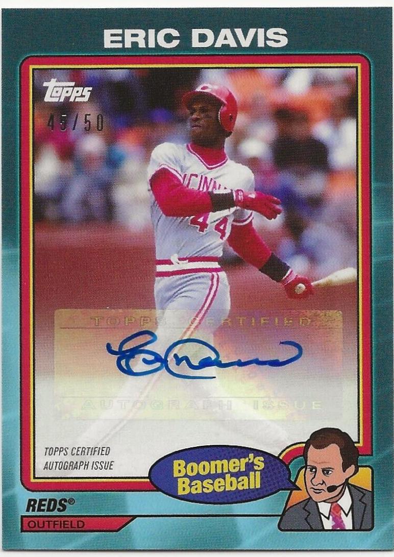 Eric Davis [Teal] #24A