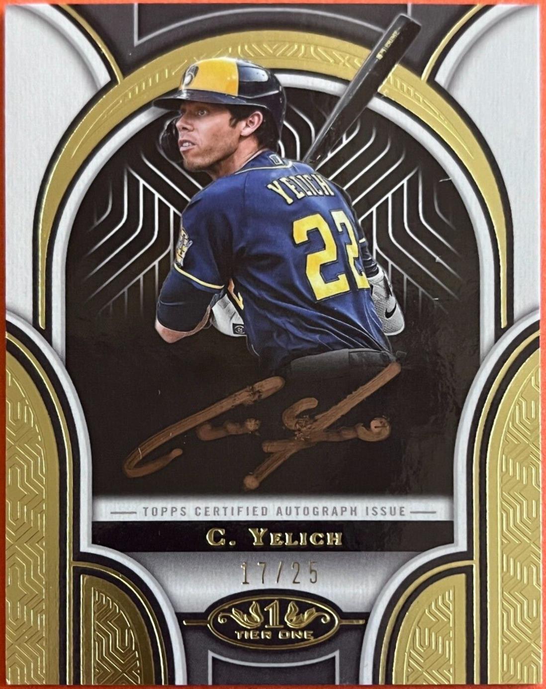 Christian Yelich [Bronze Ink] #PPA-CY