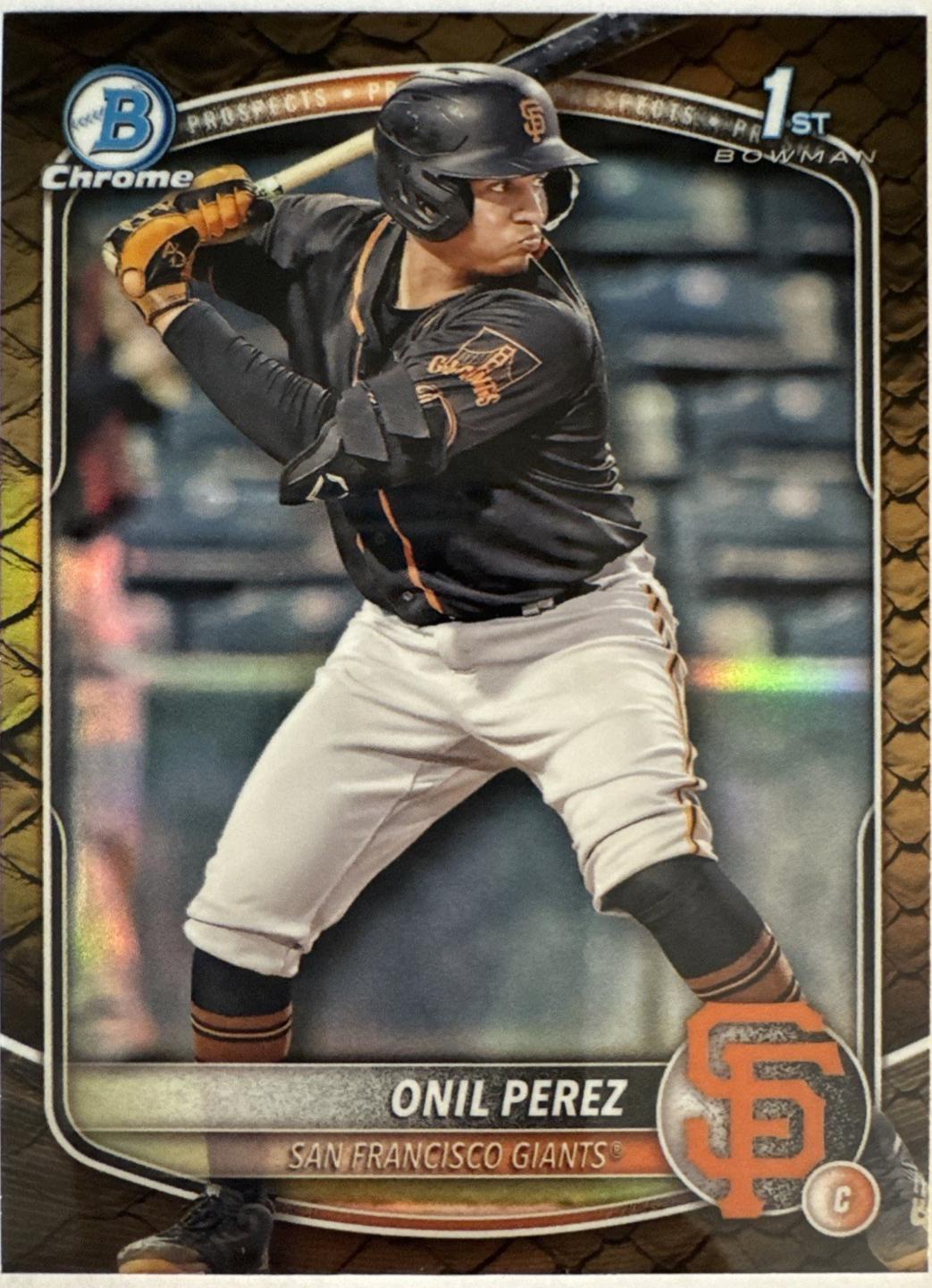 Onil Perez [Refractor] #BCP-134