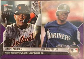 Miguel Cabrera / Ken Griffey Jr.