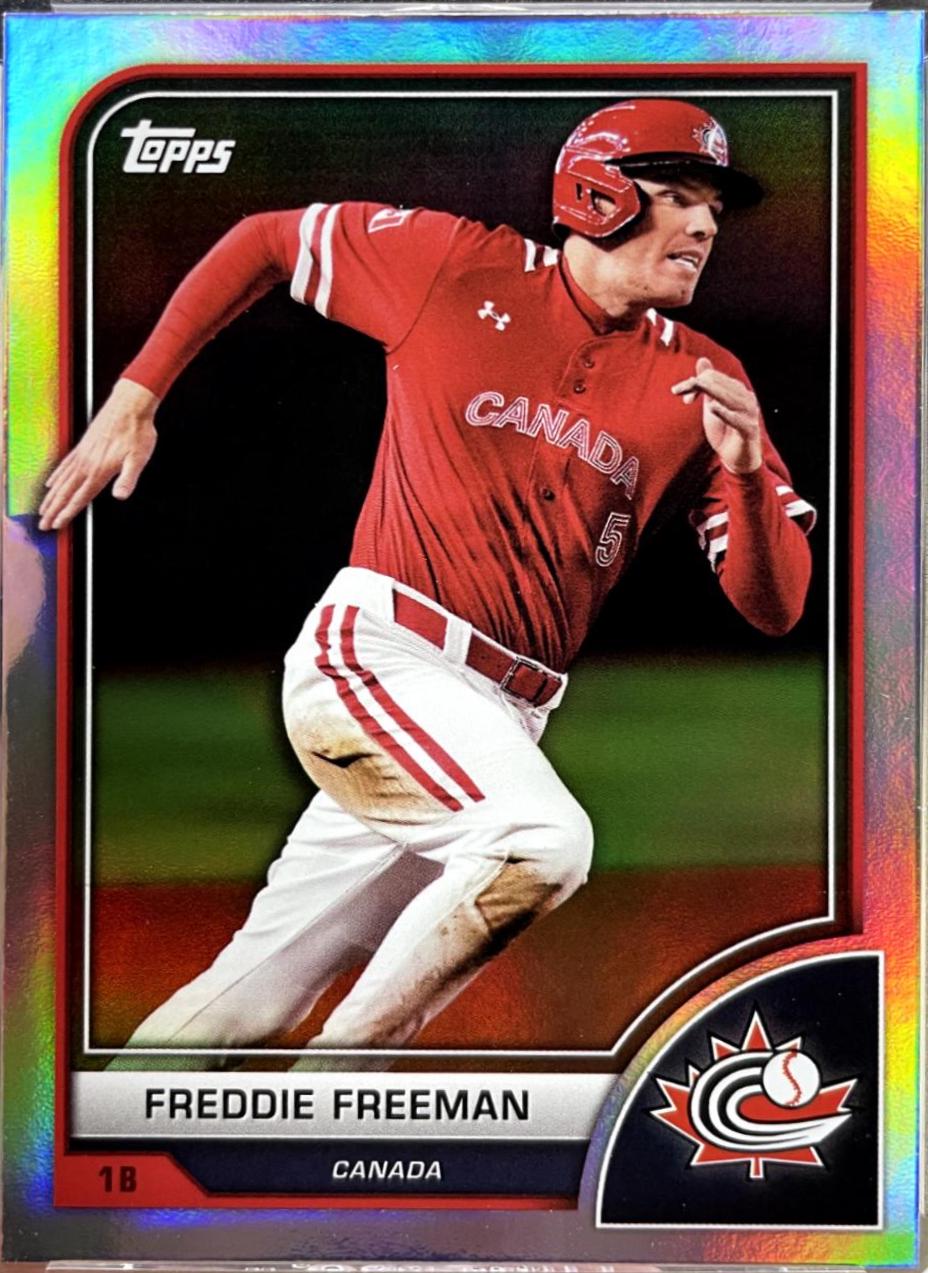 Freddie Freeman #2 Baseball Cards 2023 Topps World Classic