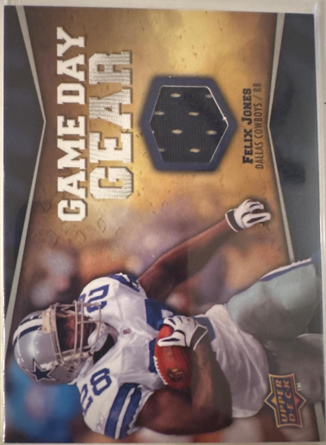 Felix Jones #NFL-FE Football Cards 2009 Upper Deck Game Day Gear