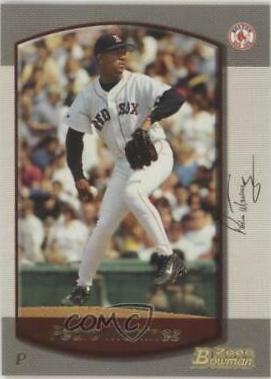 Pedro Martinez #30 Baseball Cards 2000 Bowman