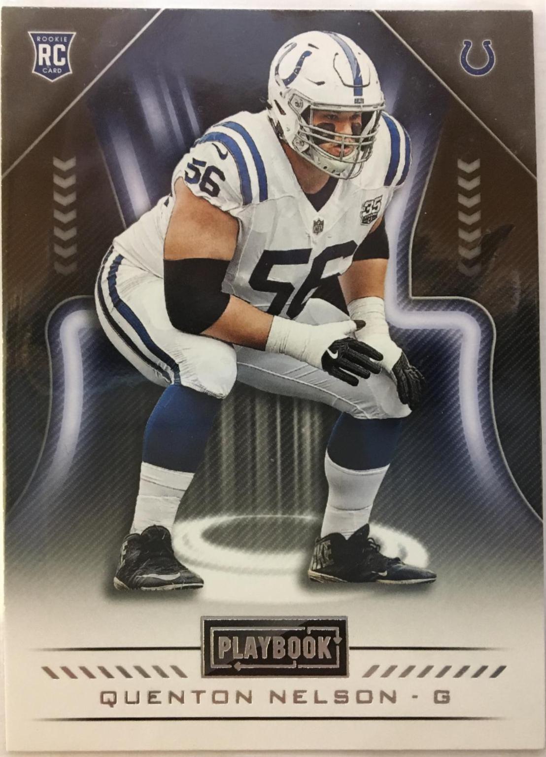 Quenton Nelson #138 Football Cards 2018 Panini Playbook