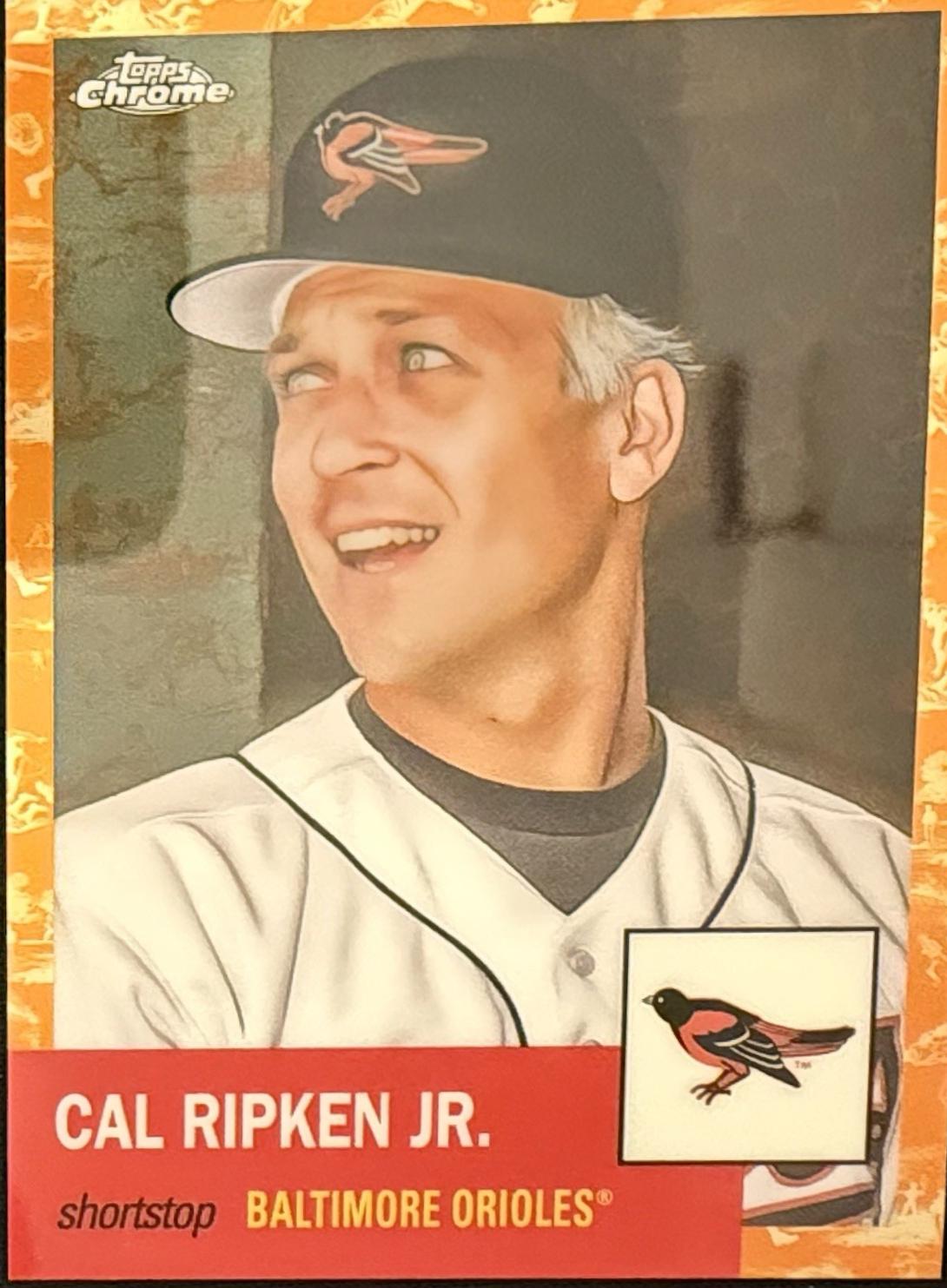 Cal Ripken Jr. [Toile White Orange] #147