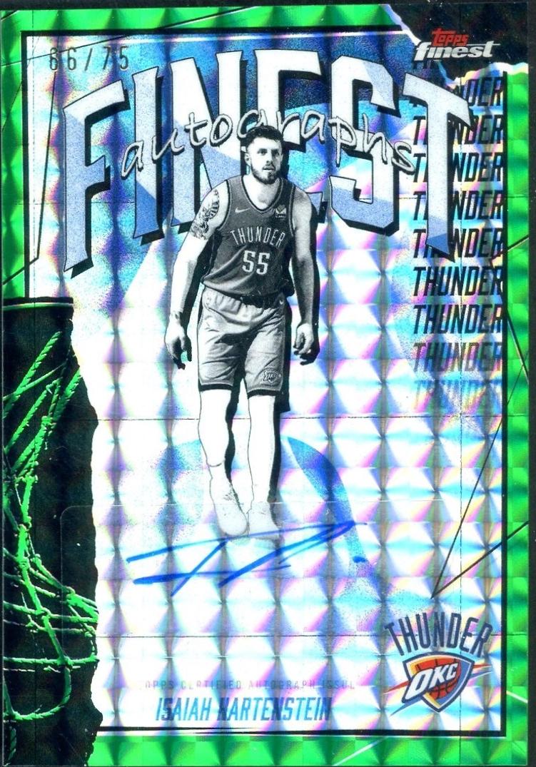 Isaiah Hartenstein [Green Geometric Refractor] #FAU-IH