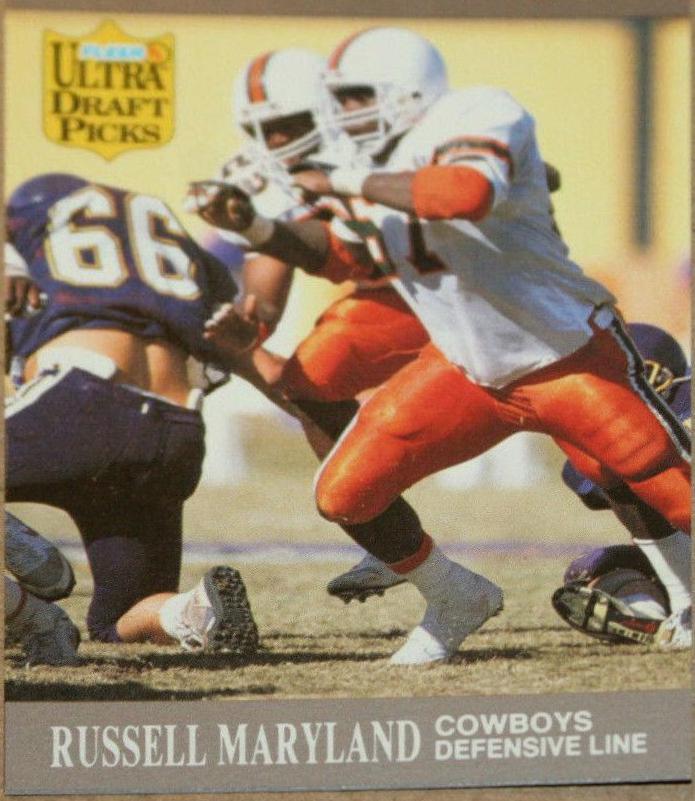 Russell Maryland #288 Football Cards 1991 Ultra