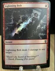 Lightning Bolt [Foil] #187 Magic Commander Legends: Battle for Baldur's Gate Prices