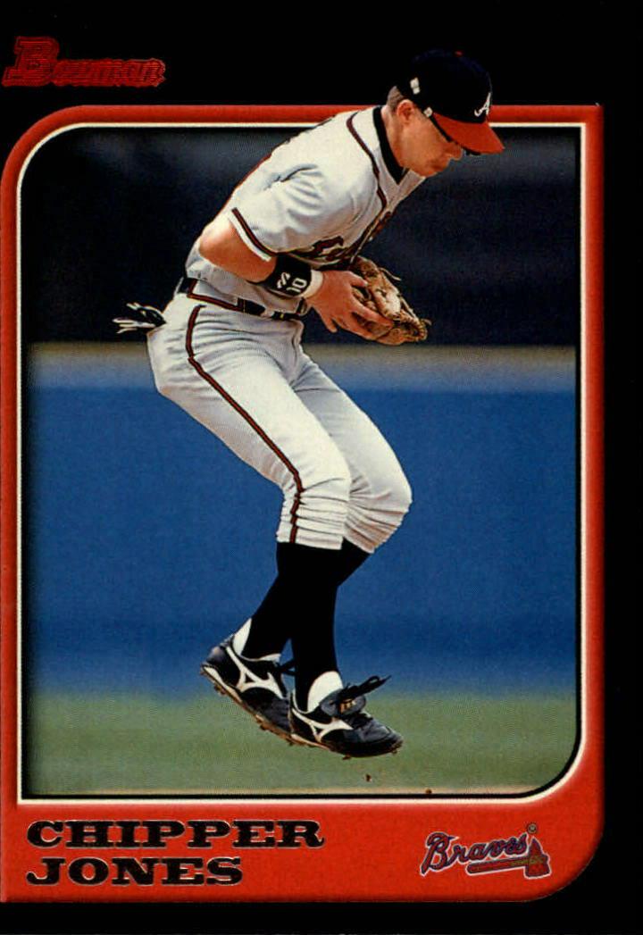 Chipper Jones #3 Baseball Cards 1997 Bowman