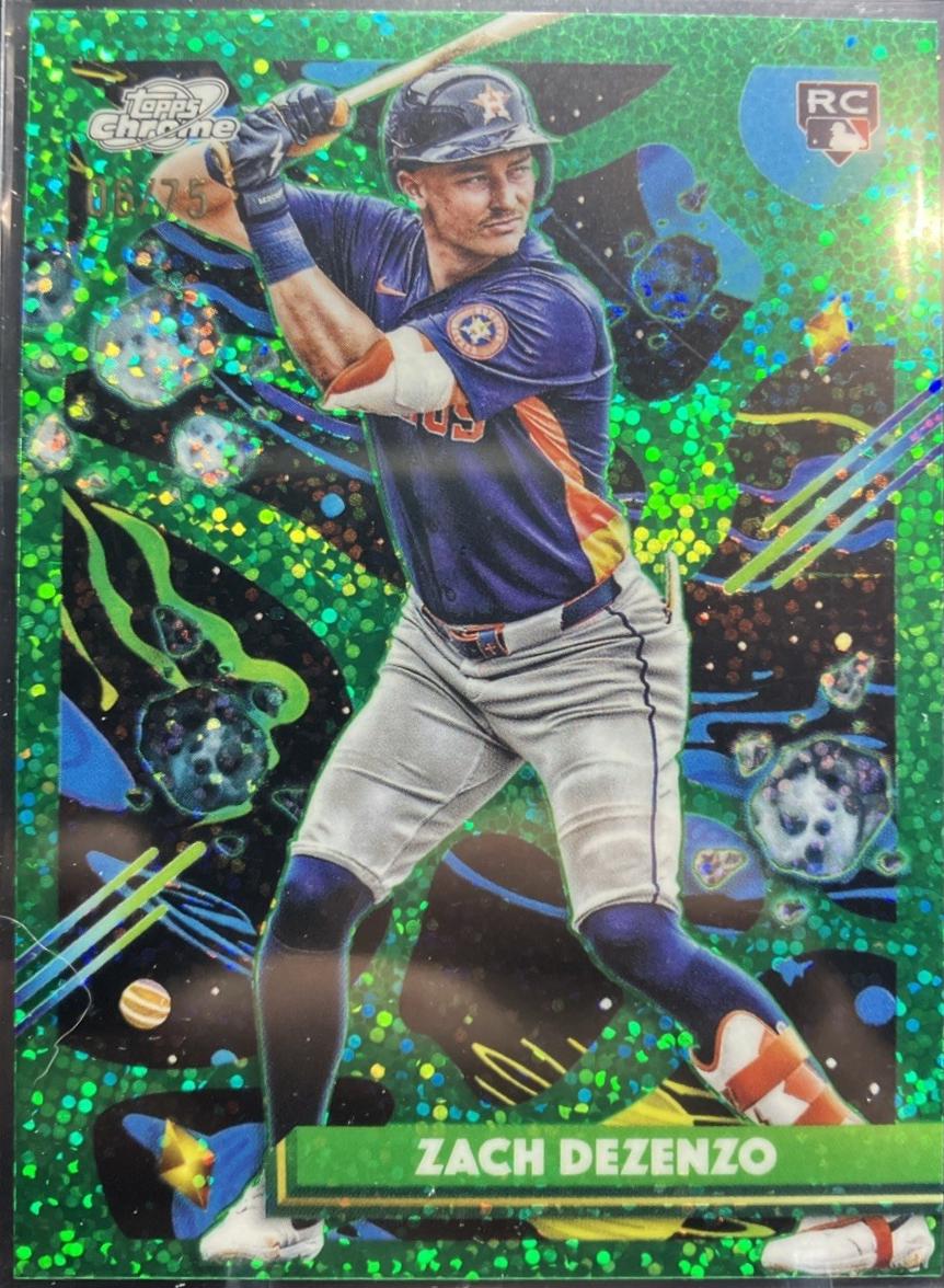 Zach Dezenzo [Green Space Dust Refractor] #155
