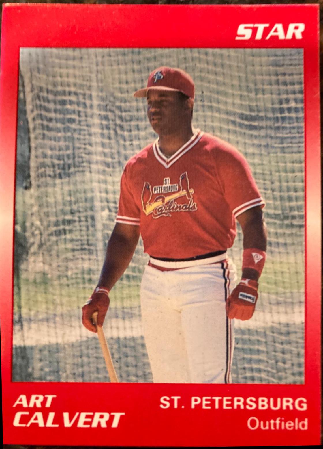 Art Calvert #48 Baseball Cards 1989 Star