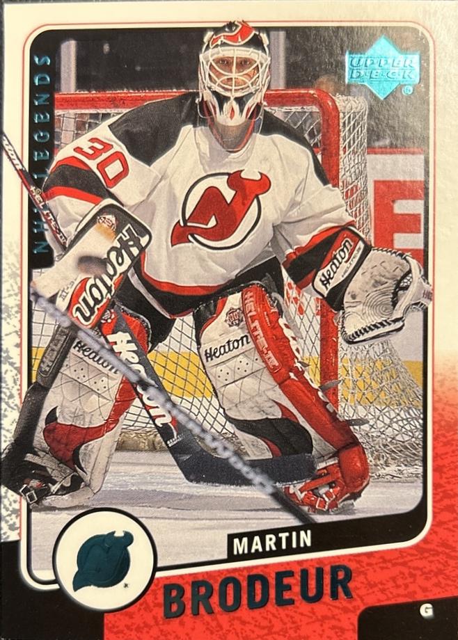 Martin Brodeur #76 2000 Upper Deck Legends Hockey