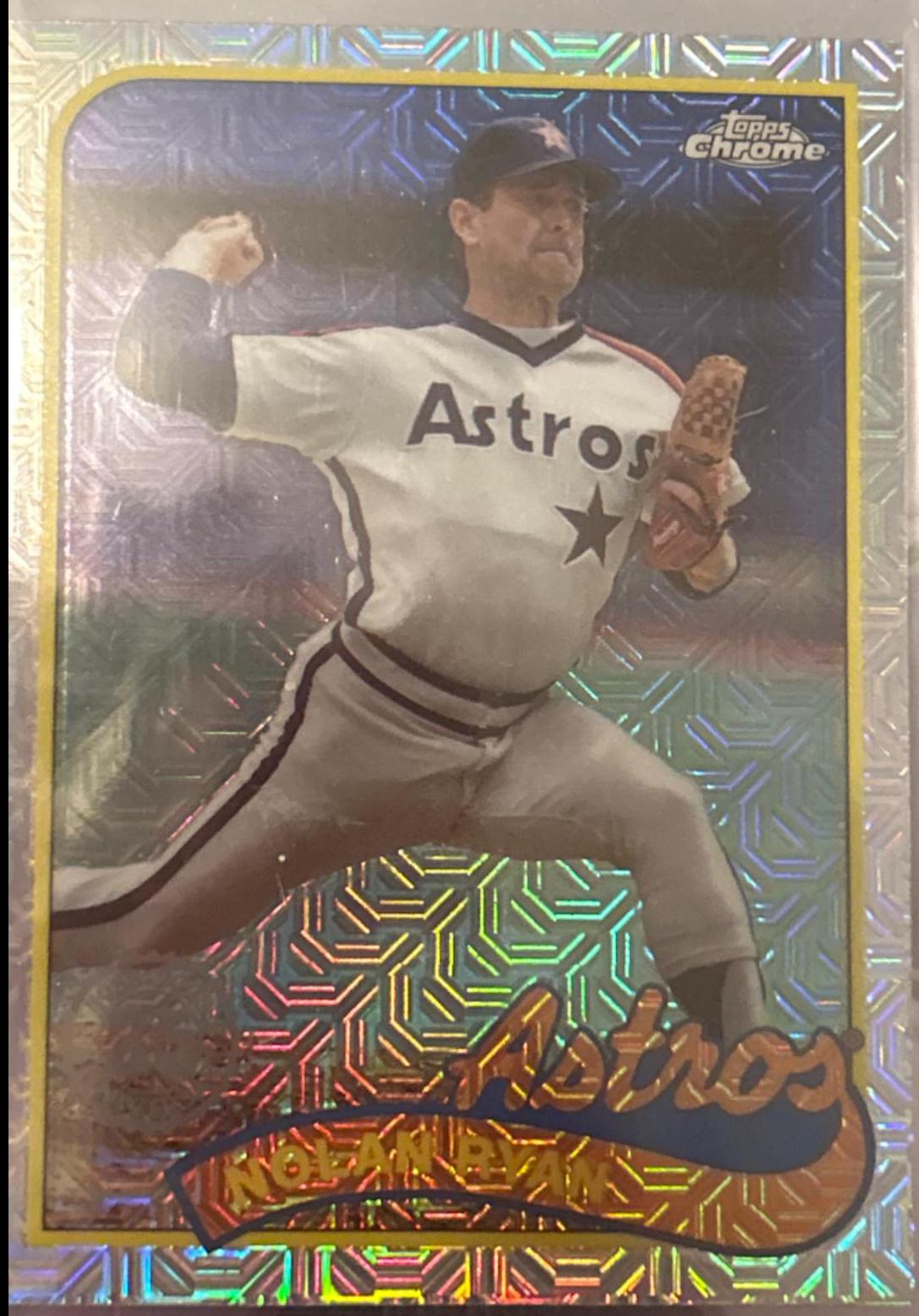Nolan Ryan #T89C-60 2024 Topps 1989 Chrome Silver Pack Baseball