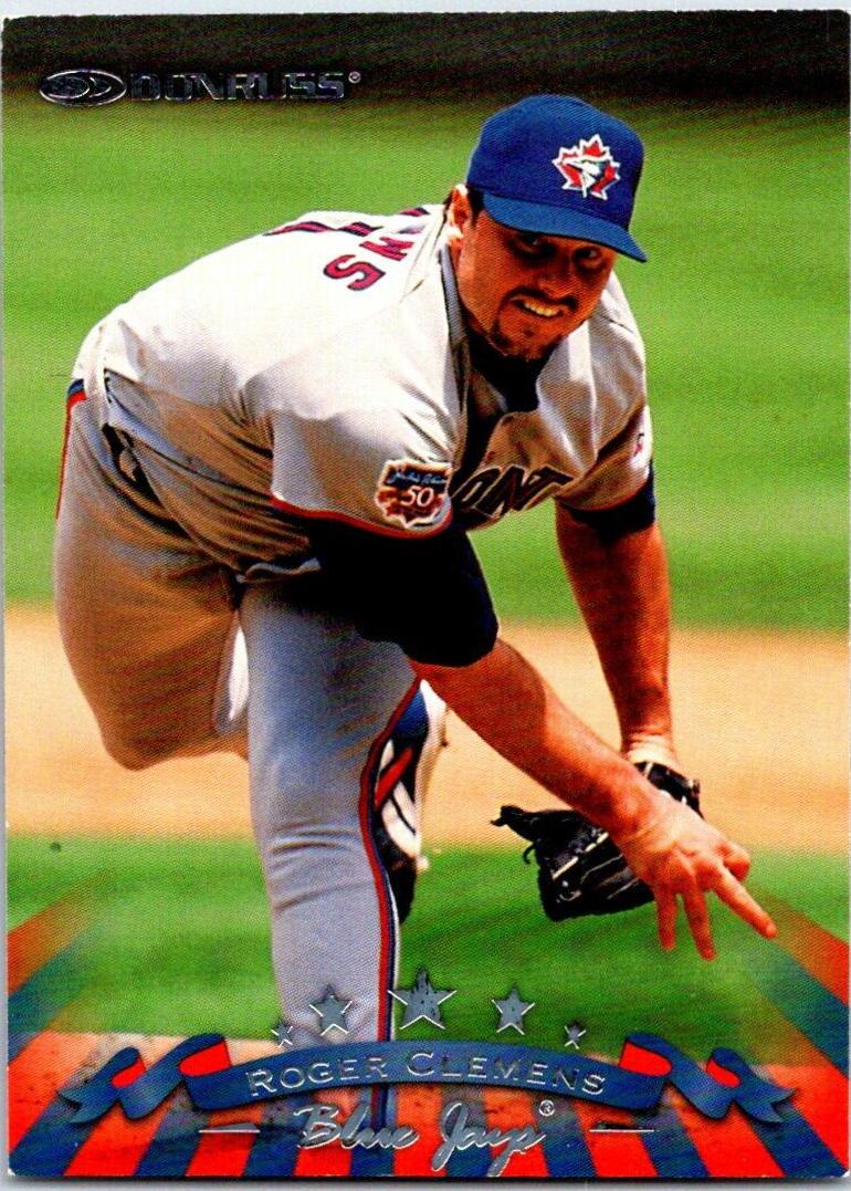Roger Clemens #23 Baseball Cards 1998 Donruss