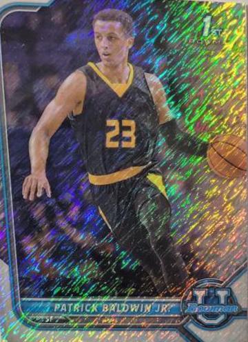 Patrick Baldwin Jr. #26 Basketball Cards 2021 Bowman University