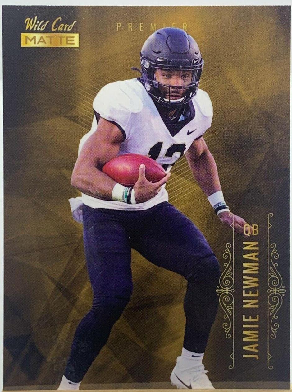 Jamie Newman #MBC-23 2021 Wild Card Matte Football