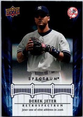 Derek Jeter #DJ95 2008 Upper Deck Spectrum Jeter Retrospectrum Baseball