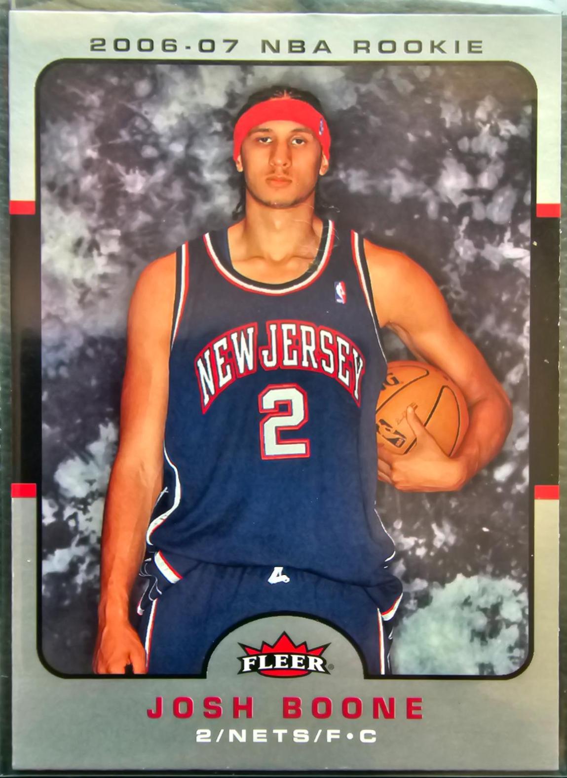 Josh Boone #226 Basketball Cards 2006 Fleer