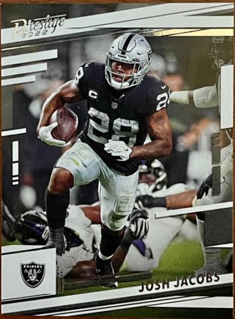 Josh Jacobs #171 Football Cards 2022 Panini Prestige