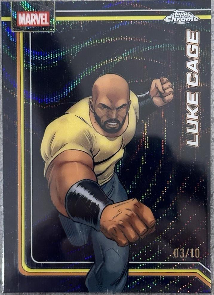 Luke Cage Black Wave Refractor