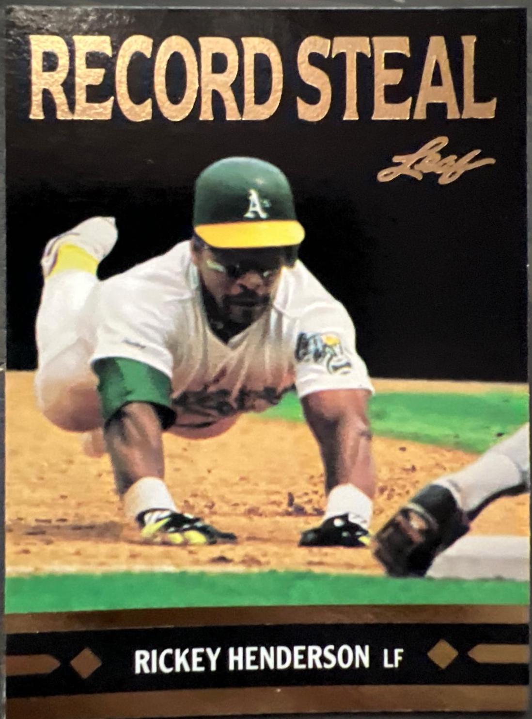 1991 Rickey Henderson #BC26