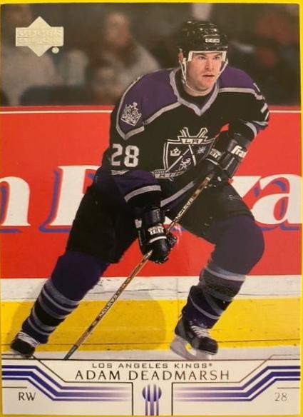 Adam Deadmarsh #84 Hockey Cards 2001 Upper Deck