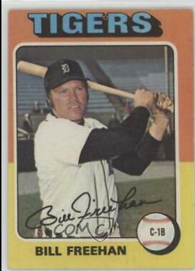 Bill Freehan #397 Baseball Cards 1975 Topps