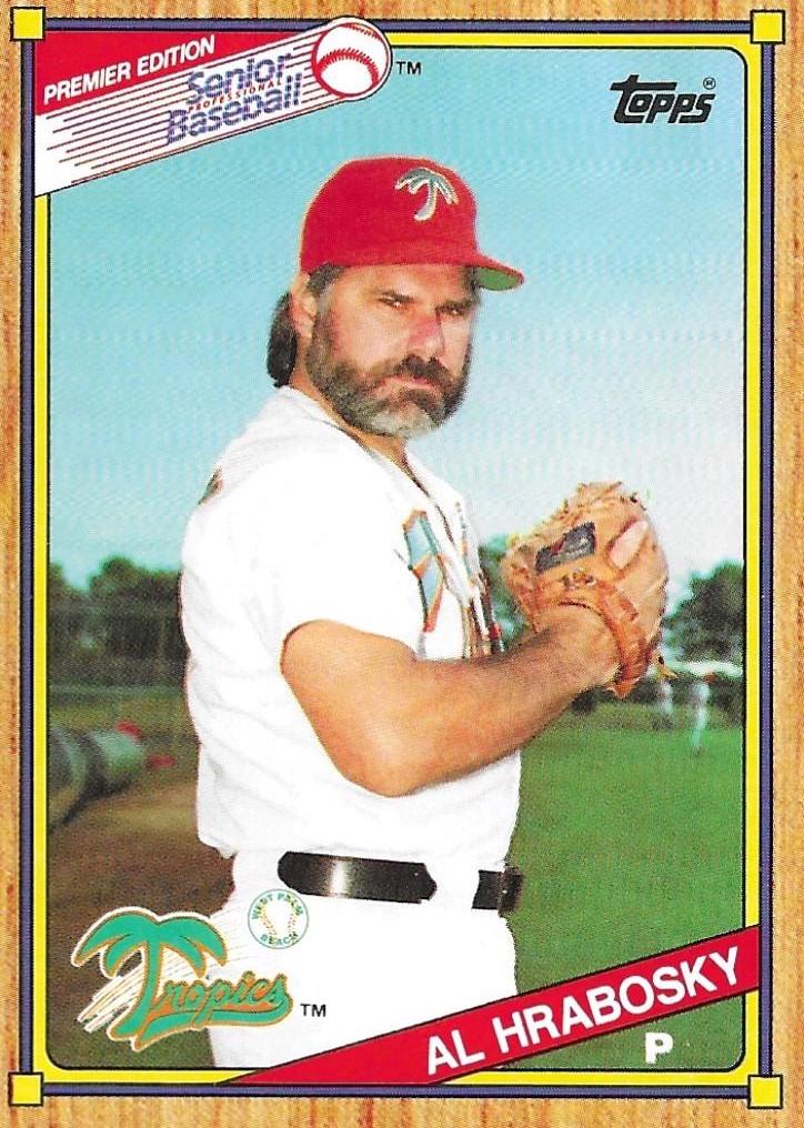 Al Hrabosky #15 Baseball Cards 1989 Topps Senior League