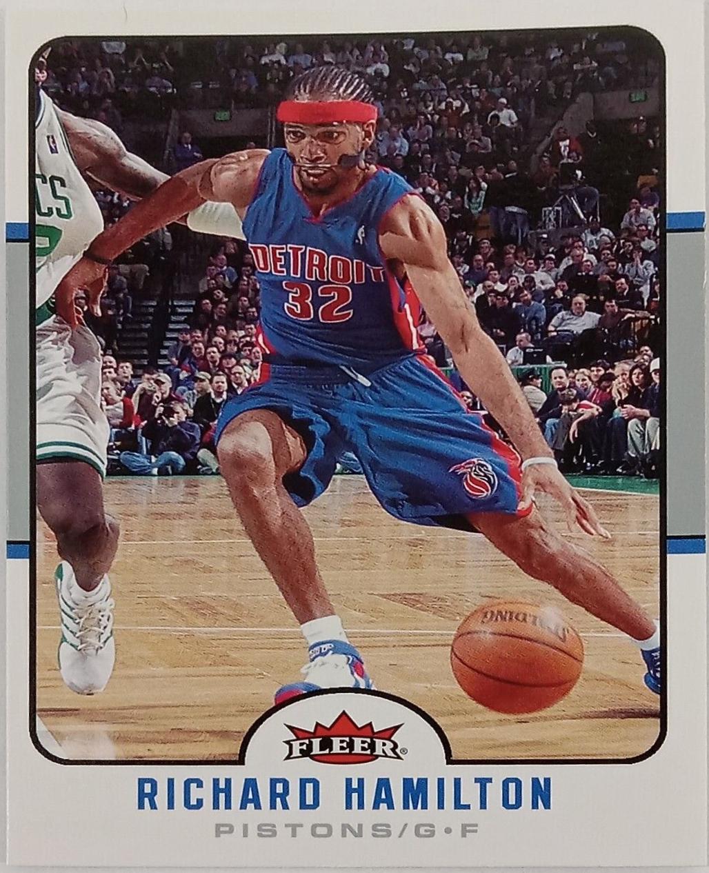 Richard Hamilton #50 2006-07 Fleer Basketball