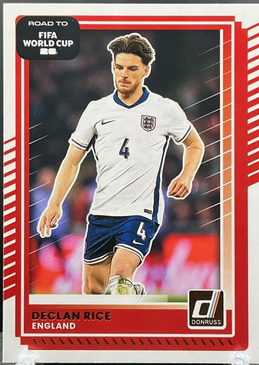 Del Clan Rice Card Declan Rice #66 Prices | 2025 Panini Donruss Road to FIFA | Soccer Cards